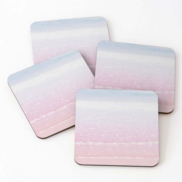 Item preview, Pink sky ocean waves designed and sold by Dear-Ashlin.