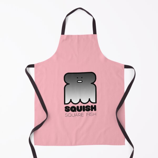 Item preview, Fun Fish Squish Square Fish Pink designed and sold by Quooki.