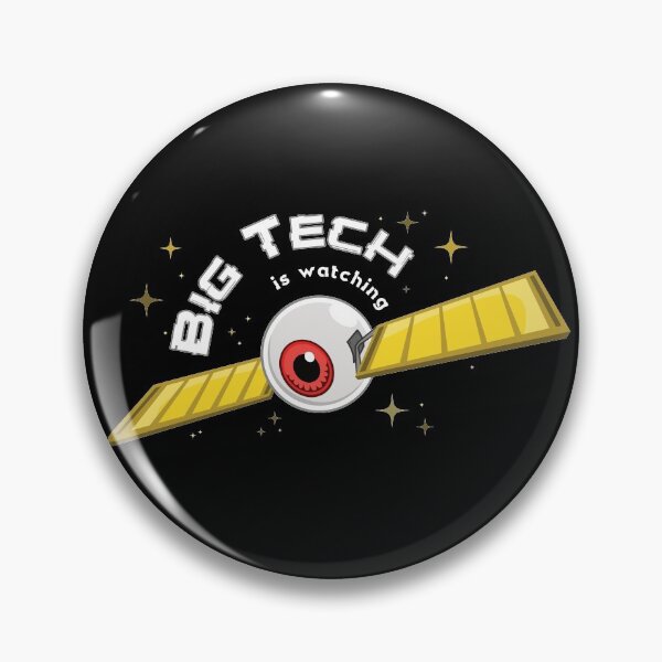 Item preview, Big Tech Is Watching designed and sold by LazyBuffalo.