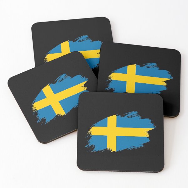 Item preview, Sweden swedish flag flag designed and sold by GeogDesigns.