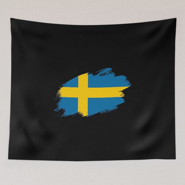 Item preview, Sweden swedish flag flag designed and sold by GeogDesigns.