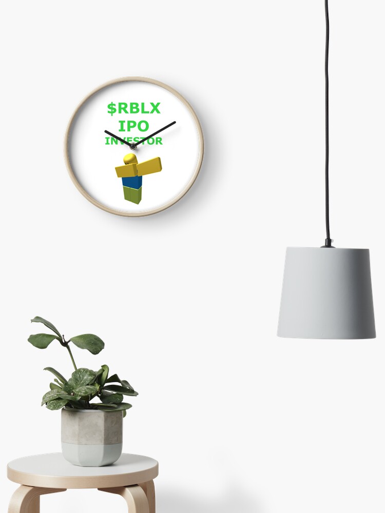 Roblox Ipo Investor Clock By Investingshirts Redbubble - atf clothing roblox