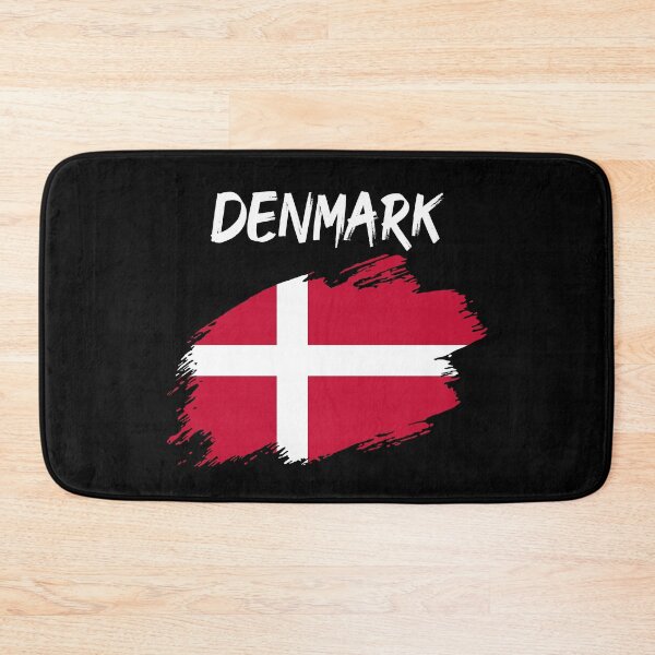 Item preview, Denmark danish flag flag designed and sold by GeogDesigns.