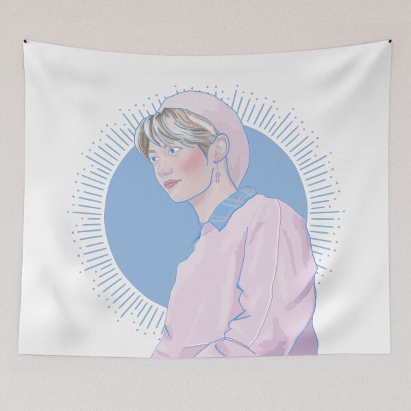 Item preview, STRAY KIDS Sunshine Felix Fan Art CUTE designed and sold by SugarSaint.