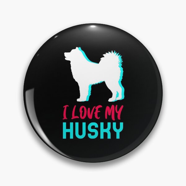 Artikelvorschau, Ich liebe meinen Husky entworfen und verkauft von FunPrint.