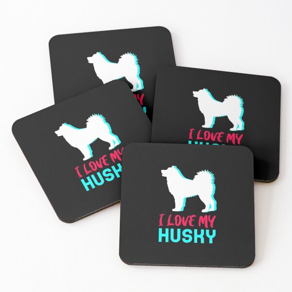 Item preview, I Love My Husky designed and sold by FunPrint.