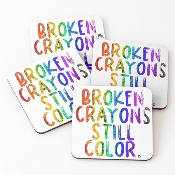 Item preview, Second Broken crayons still color designed and sold by Amy DiNovo.