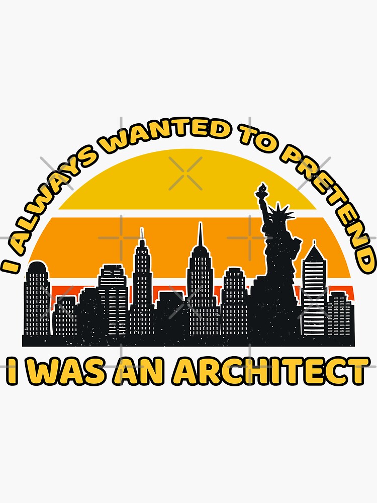 Thumbnail 3 of 3, Sticker, George Costanza, Art Vandelay, Architect designed and sold by shirtcrafts.