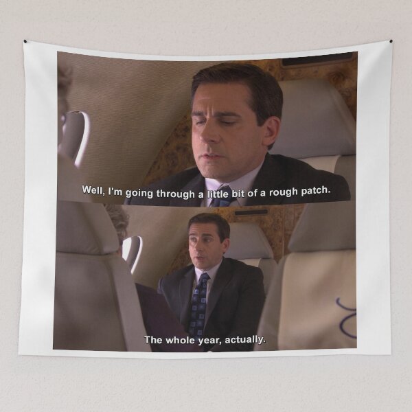 Item preview, Rough Year- Michael Scott The Office designed and sold by 14Smith15.
