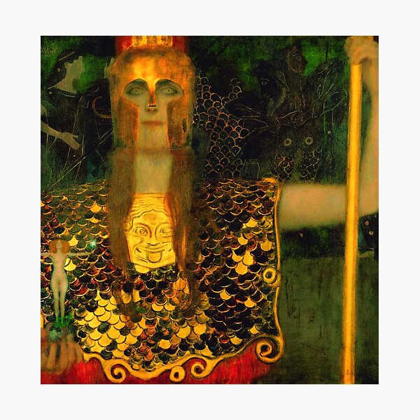 Item preview, Gustav Klimt «Pallas Athéna» designed and sold by Alexandra Dahl.