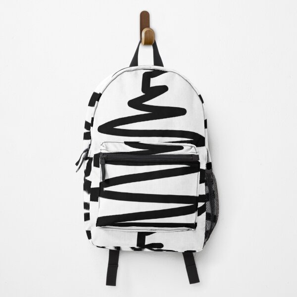 Item preview, Black Squiggly Lines designed and sold by PatternsRUs.