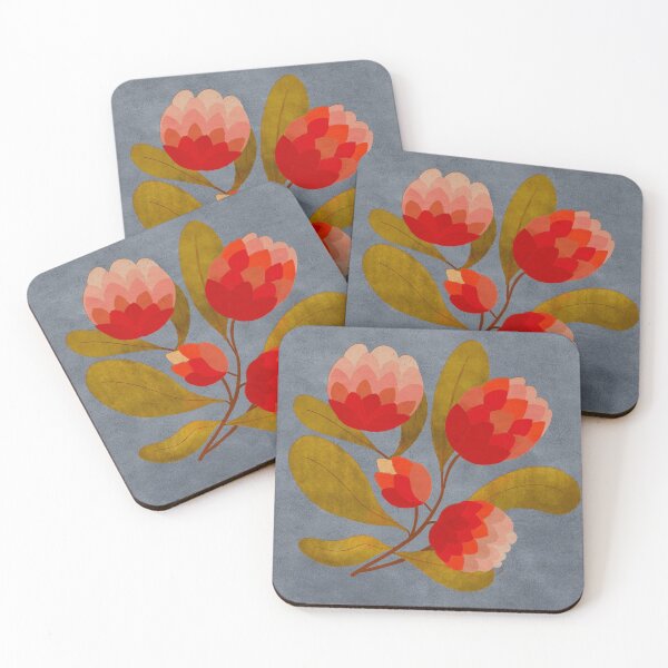 Item preview, Proteas (Grey-blue) designed and sold by ToEllaBloom.
