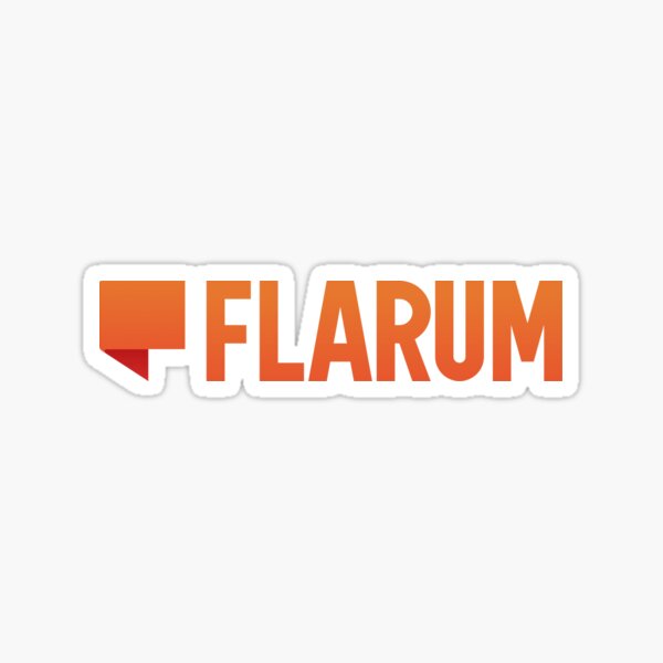 Flarum Logo Sticker