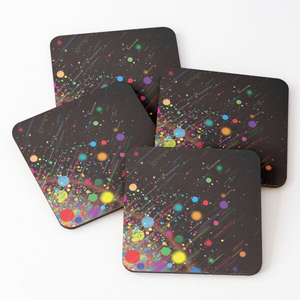 Item preview,  depiction of color drips falling like rain designed and sold by 42youbest.