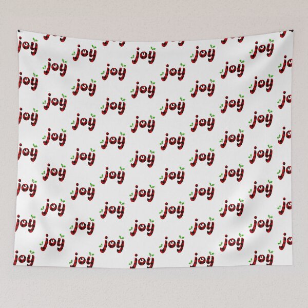 Item preview, Red Buffalo Plaid Christmas Joy designed and sold by Zurickdesigns.
