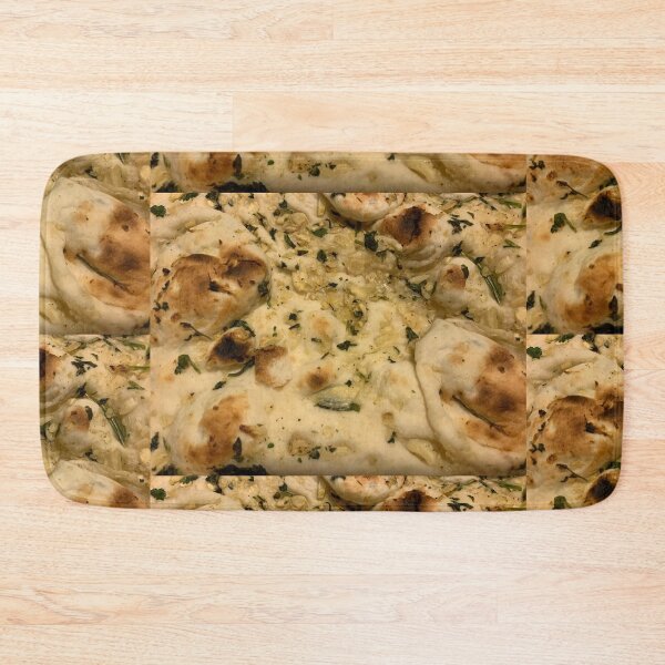 Item preview, Garlic Naan designed and sold by BadMenuPhotos.