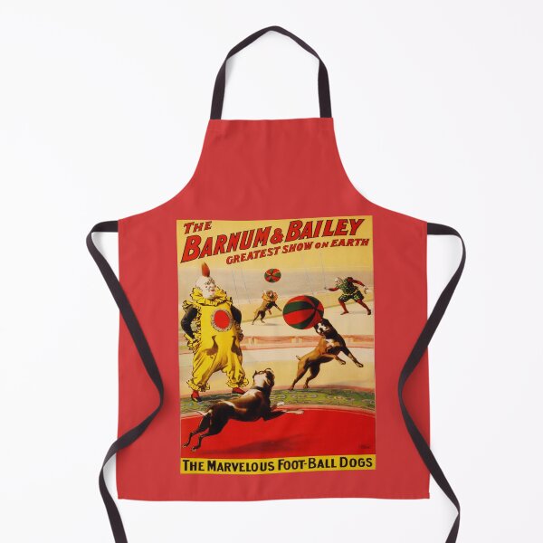 Item preview, Illustrated Circus Poster - Marvelous Foot-Ball Dogs designed and sold by Slydell1.