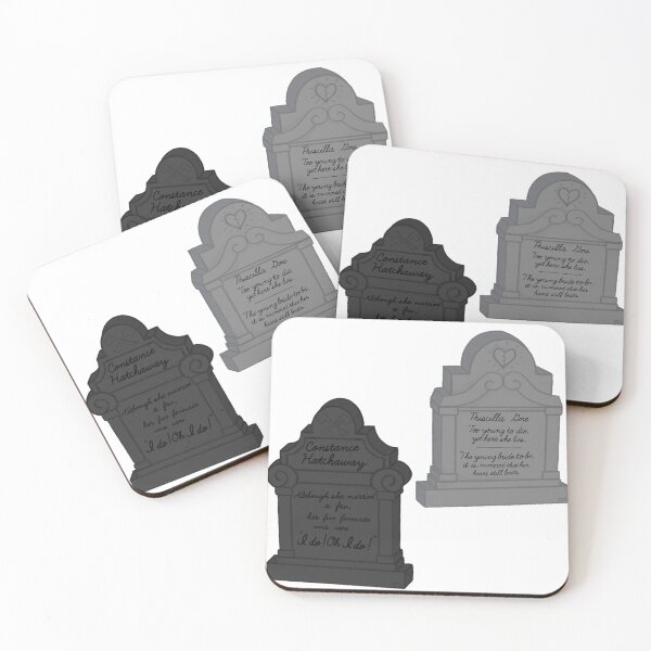 Item preview, Haunted Mansion Tombstones designed and sold by RosesinRetro.