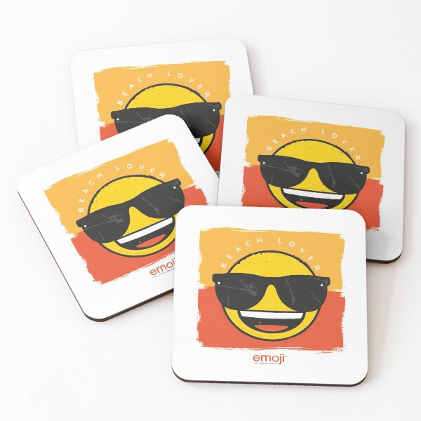Artikelvorschau, EMOJI - BEACH LOVER - EMOJI - SUMMER - COOL EMOJI - EMOJI FAN entworfen und verkauft von Tropical Blood.