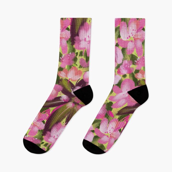 Artikelvorschau, Pinke Blumen entworfen und verkauft von lamarmarina.