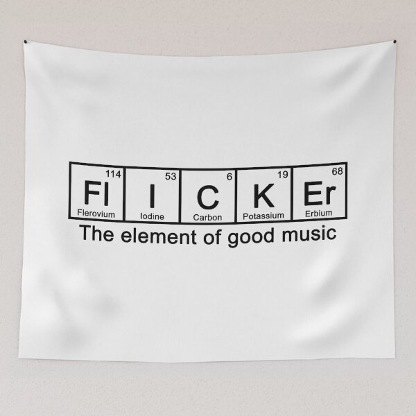 Item preview, Flicker, the element of good music designed and sold by RafaTakami.