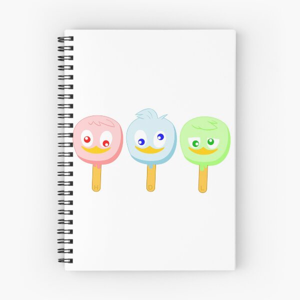 Item preview, DuckTales Huey Dewey and Louie ice cream designed and sold by CoreyUnlimited.