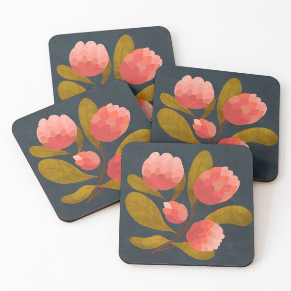 Item preview, Proteas (Dark-blue) designed and sold by ToEllaBloom.