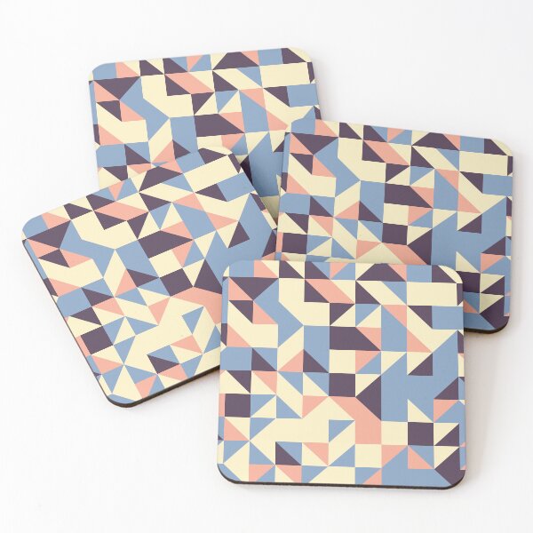 Item preview, Surf & Sunsets retro color palette geometric pattern designed and sold by acidmit.