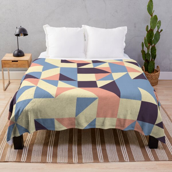 Item preview, Surf & Sunsets retro color palette geometric pattern designed and sold by acidmit.