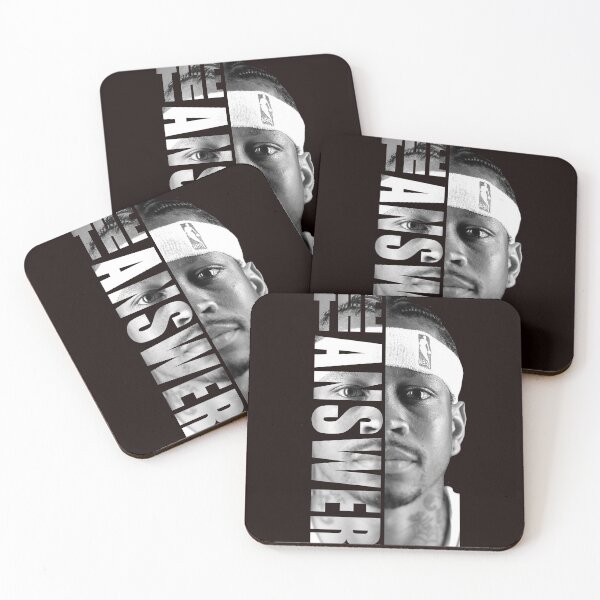 Item preview, Allen Iverson - The Answer Black / White designed and sold by AYA-Design.