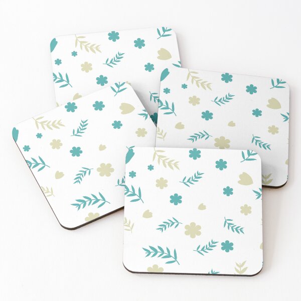 Item preview, beautiful blue leaves designed and sold by Silky Diamond.