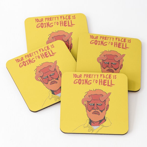 Item preview, Your Pretty Face Is Going To Hell designed and sold by RoachMondo.