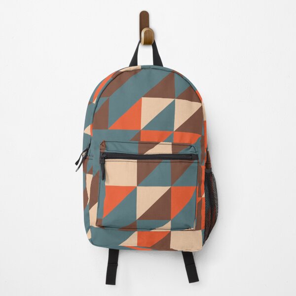 Item preview, Vintage Lens retro color palette geometric pattern designed and sold by acidmit.