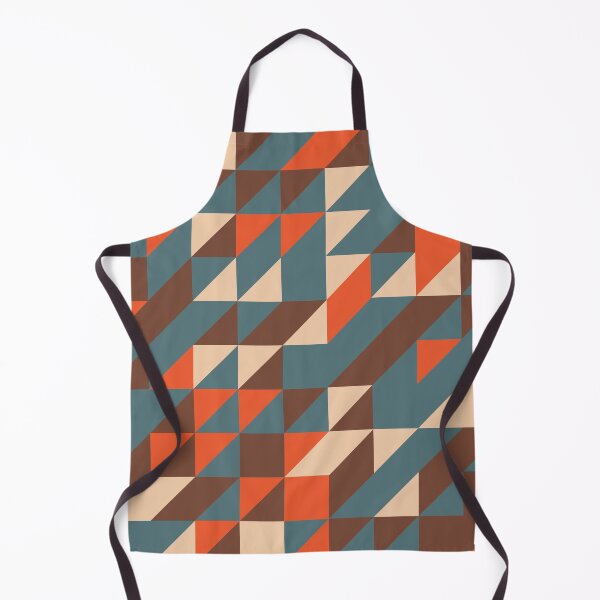 Item preview, Vintage Lens retro color palette geometric pattern designed and sold by acidmit.