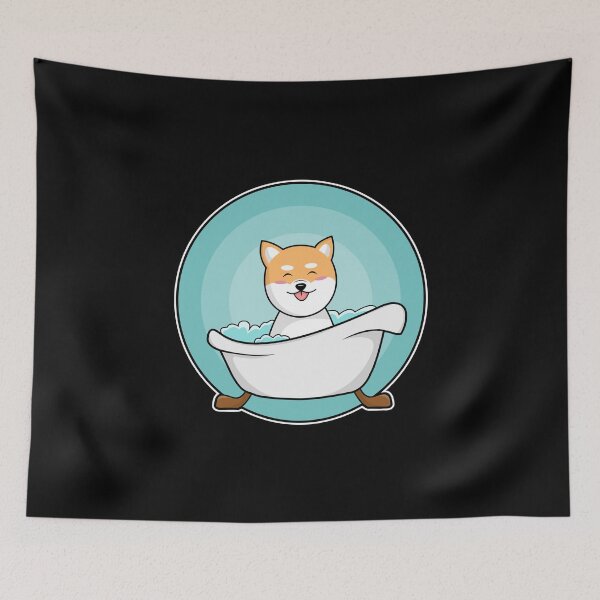 Item preview, Dog in Bathtub designed and sold by Snabdesign84.