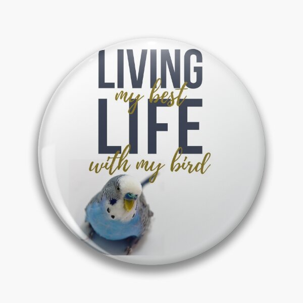 Item preview, Living Life with a Budgie designed and sold by PAPAYAGO.