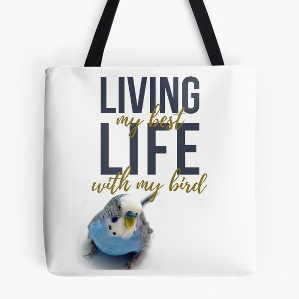 Item preview, Living Life with a Budgie designed and sold by PAPAYAGO.