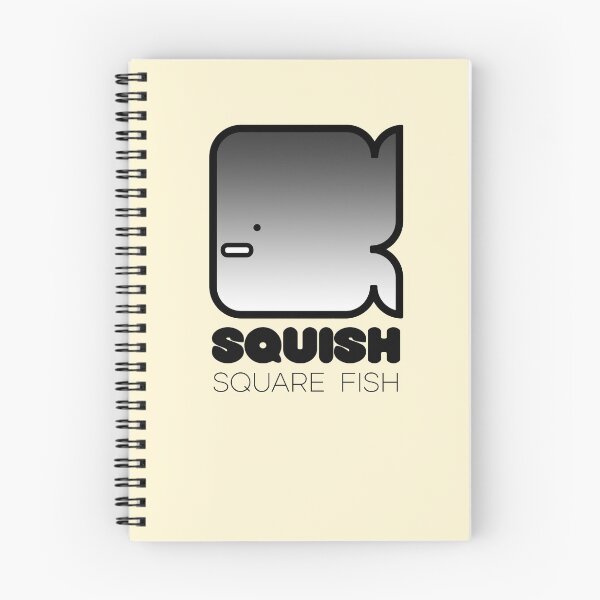 Item preview, Fun Fish Squish Square Fish Pale Yellow designed and sold by Quooki.