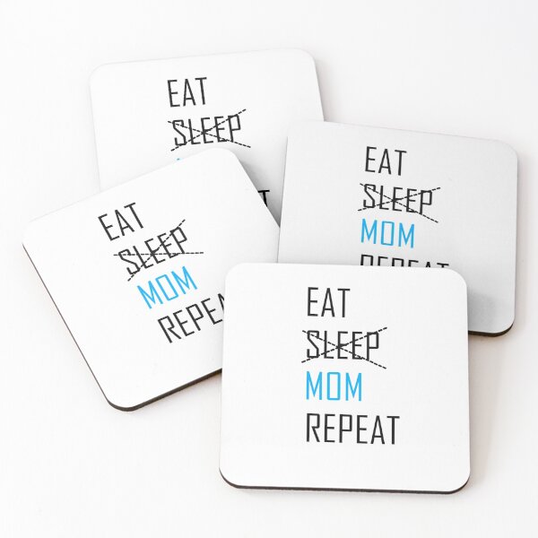Item preview, Eat Sleep Mom Repeat designed and sold by Vivoh12.