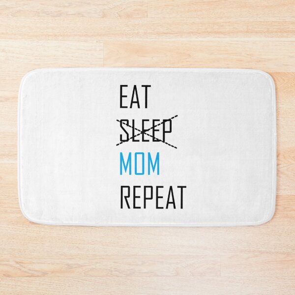 Item preview, Eat Sleep Mom Repeat designed and sold by Vivoh12.