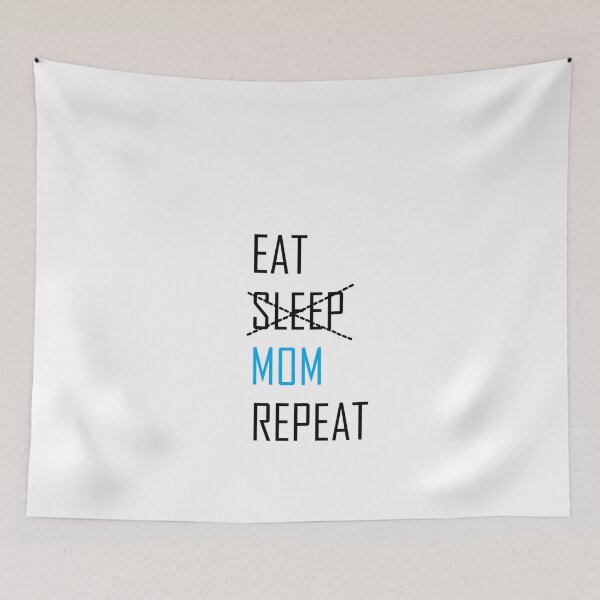 Item preview, Eat Sleep Mom Repeat designed and sold by Vivoh12.