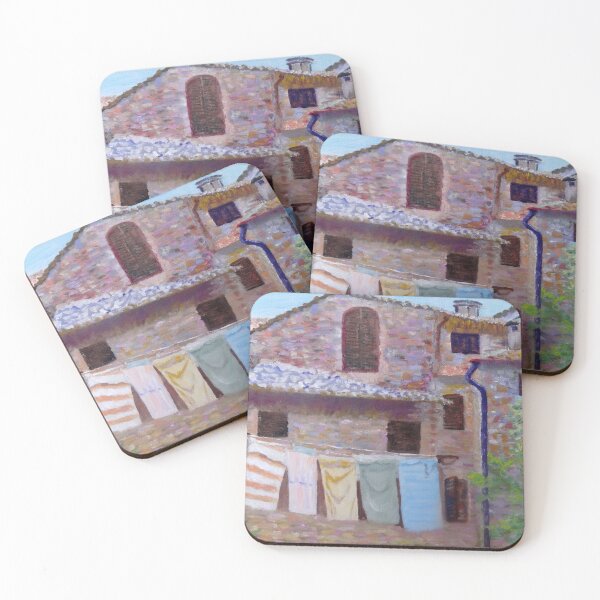 Item preview, Yard in San Gimignano designed and sold by iragrit.