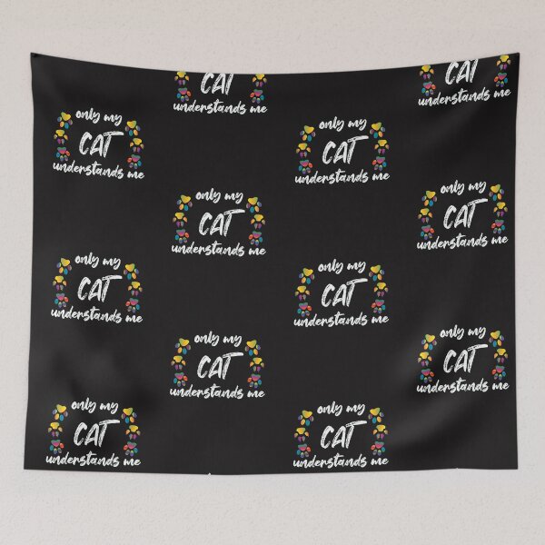 Item preview, Only My Cat Understands Me designed and sold by Fliflat.