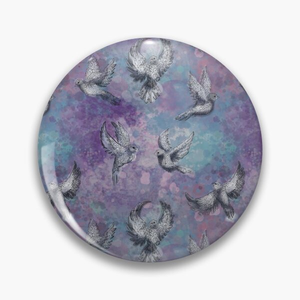 Item preview, Blue Song Birds designed and sold by ScribbledToad.
