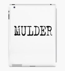 Mulder iPad Case/Skin