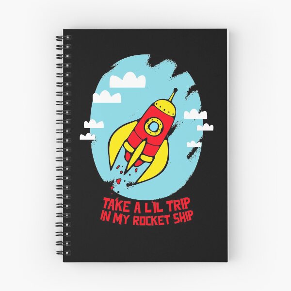 Item preview, Take A Lil Trip In My Rocket Ship - Red designed and sold by Rooster Syndicate.