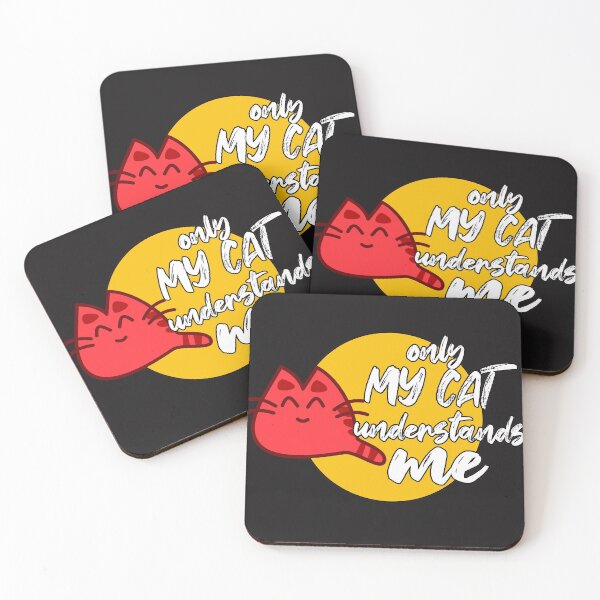 Item preview, Only My Cat Understands Me designed and sold by Fliflat.