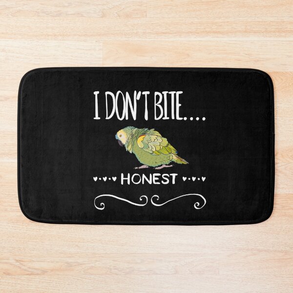 Item preview, I Don't Bite....Honest Amazon Parrot designed and sold by Zurickdesigns.
