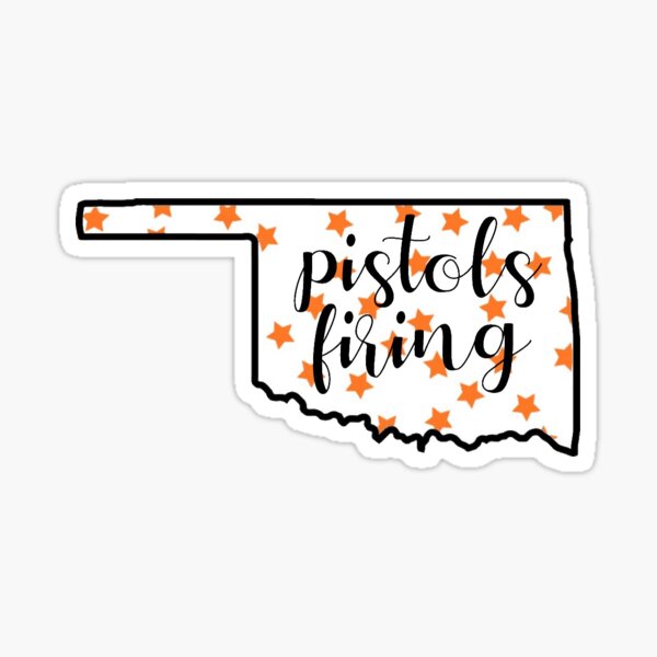 Smiley Daisy Sticker — AP Letters, Stillwater, Oklahoma