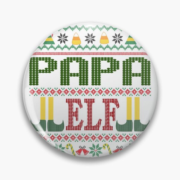 Item preview, Papa Elf Buddy Movie Ugly Christmas Sweater White designed and sold by Sunny Collections.